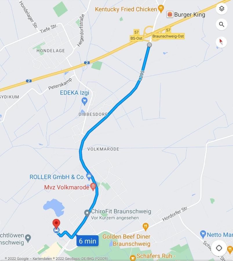 Uebernachtung An Der A2 Apartment Braunschweig Ngoại thất bức ảnh